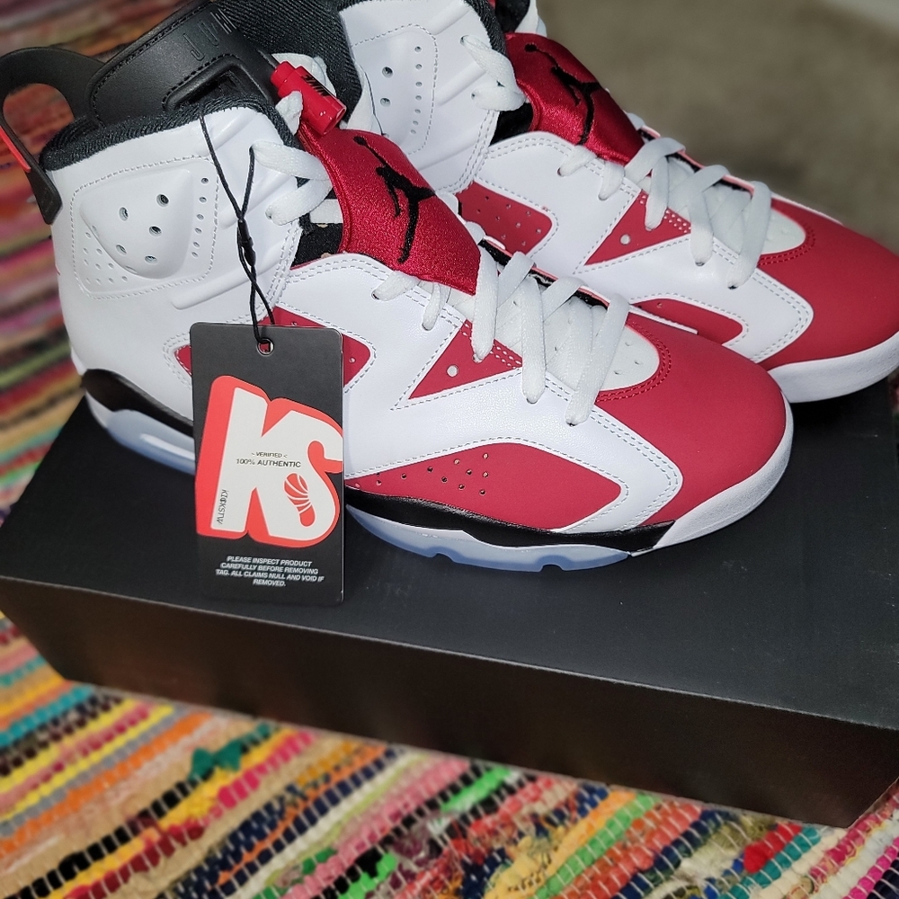 Jordan 6 Retro Carmine (2021) - Size 10